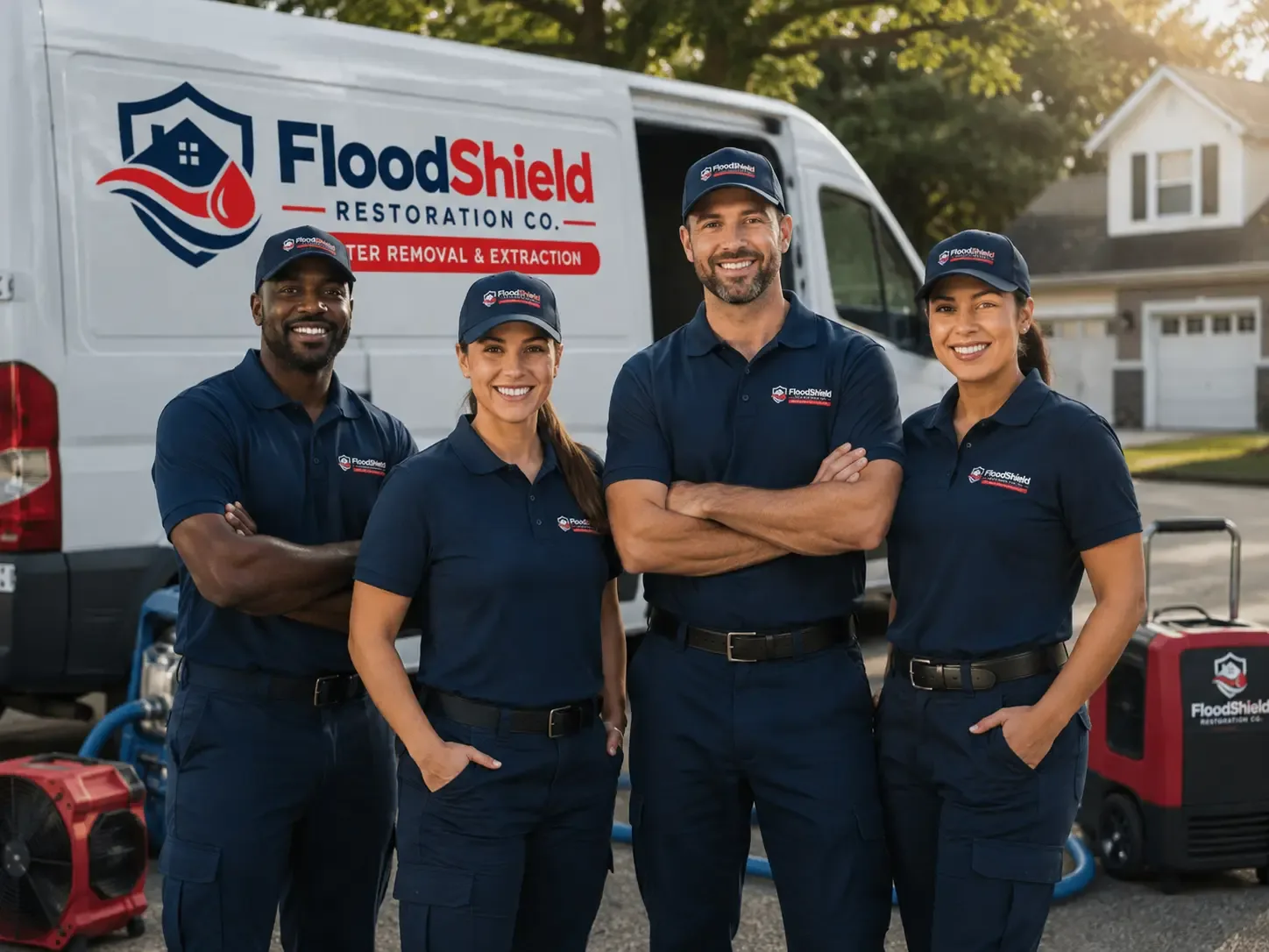 Flood Damage Restoration company in Alligator, MS